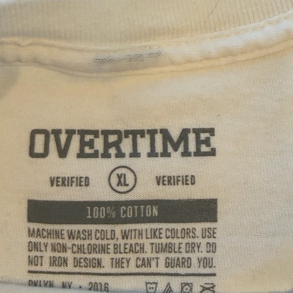 Dunkin Donuts x Overtime Box Out Graphic Tee Men’s Size XL - Picture 3 of 3